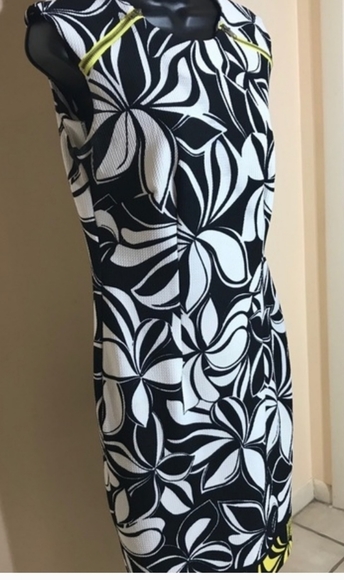 Karin Stevens DRESS Shift Flattering Outfit NEW - Picture 4 of 11